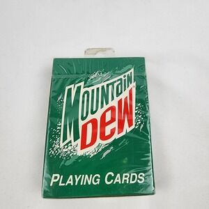 Vintage Mountain Dew‎ Playing Cards Sealed # 6922 Hoyle Set USA 1997 90's